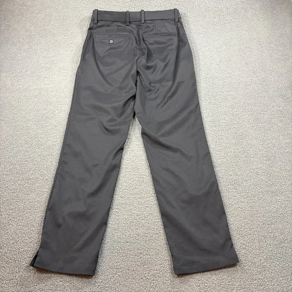 Nike Golf Pants Mens 30x30 Black Dri-FIT Standard Fit AJ5489-010 Flat Front